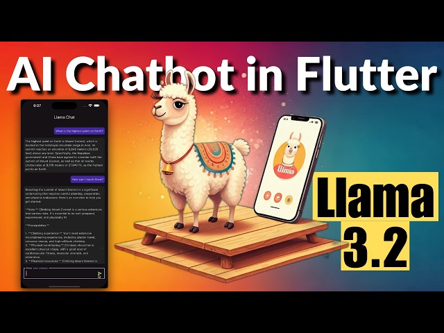 Build an AI Chatbot in Flutter with Llama 3.2 Locally - Step-by-Step Guide