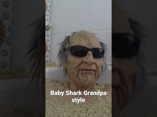 Baby Shark Grandpa Style