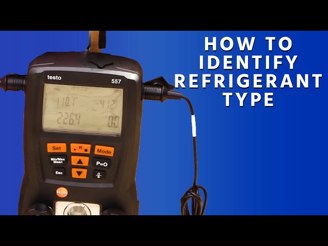 How to Identify Refrigerant Type