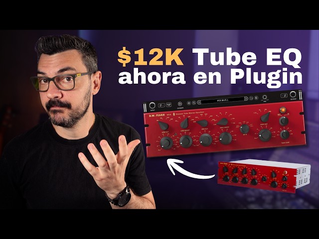Testing the $12K Tube EQ in Plugin Version | Mixwave D.W. Fearn VT-5