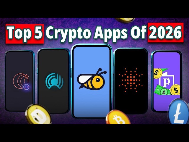 Top 5 Crypto Apps of 2026!