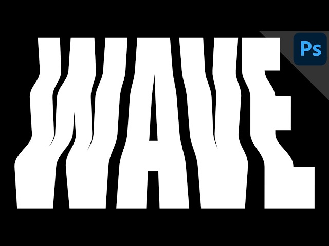 How to Create a Wavy Text Effect in Photoshop | Easy Step-by-Step Tutorial