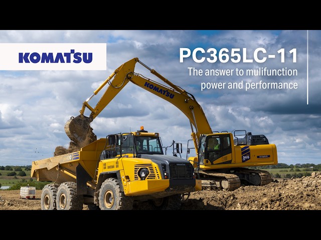 The Komatsu PC365LC-11 | Your answer to multifunction power and performance