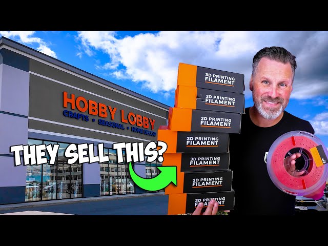 $12 Filament from Hobby Lobby?!