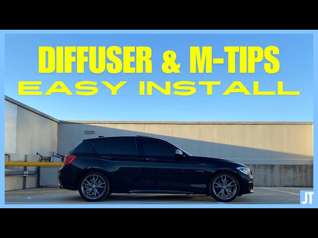 Transforming my BMW M135i LCI with a Diffuser and M-Performance Tips | F20