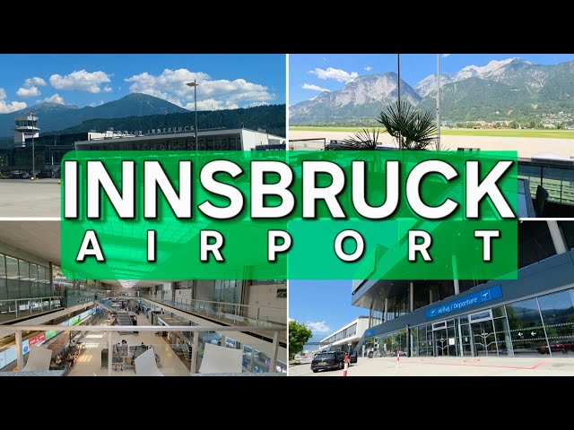 INNSBRUCK AIRPORT - AUSTRIA 🇦🇹 2026 4K 