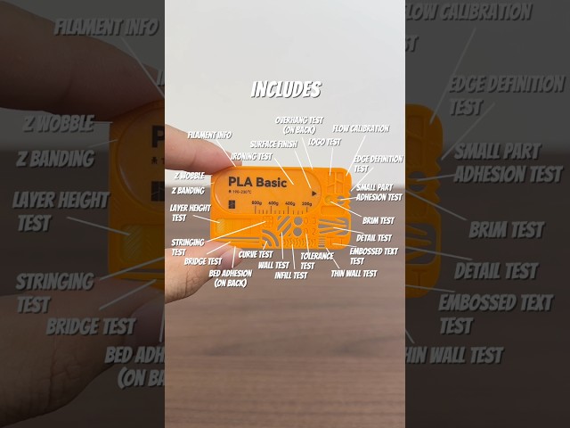 3D printing swatches are USEFUL!