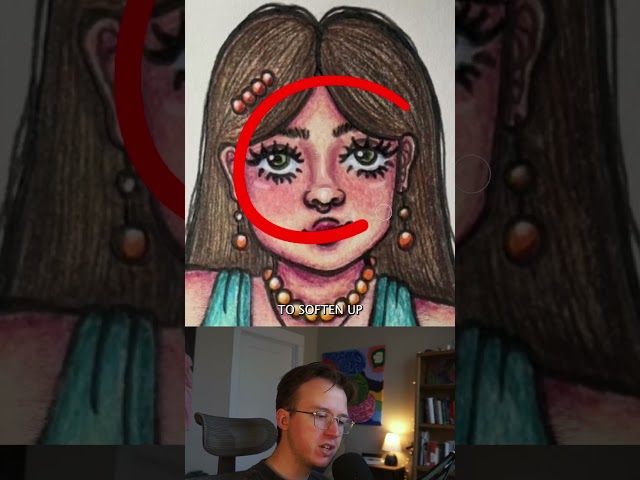 How can we improve this drawing?... #art #arttips #arttutorial
