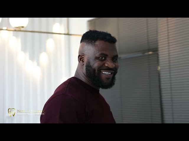 UFC Star Francis Ngannou is back at Now Aesthetic!