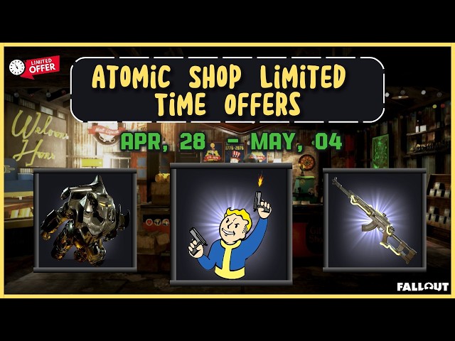 It's Finally Back! But Only For A Limited Time In The Fallout 76 Atom Shop......