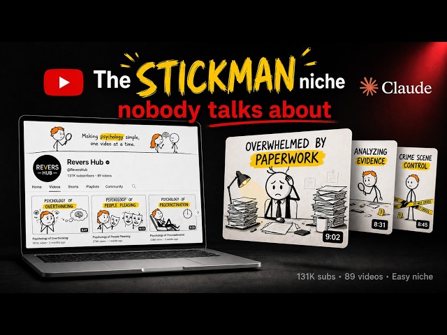 How to Create Stickman Animations with Claude AI — Clone Any YouTube Channel for FREE