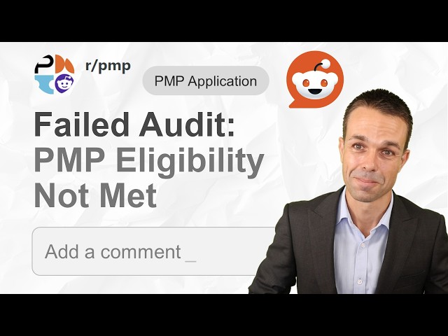 How to Pass Your PMP Audit