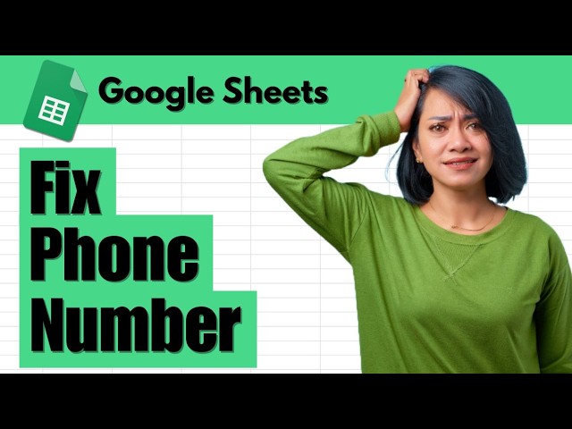 How to Fix Phone Number Formula Parse Errors in Google Sheets