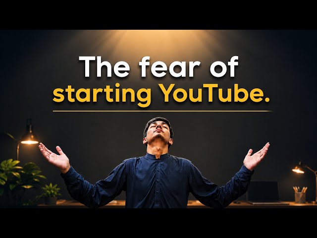 Why You're Afraid to Start YouTube | 3 Mindset Shifts Every Creator Needs