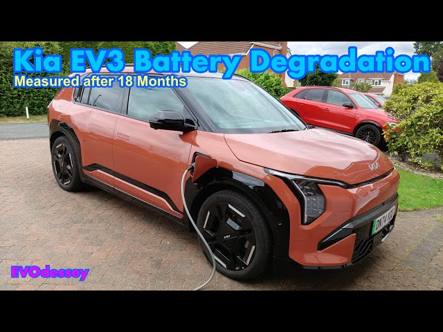Kia EV3 Battery Degradation after 18 Months