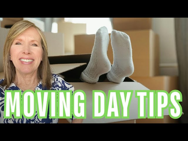 20 Tips For A Smooth Moving Day and MISTAKES TO AVOID!