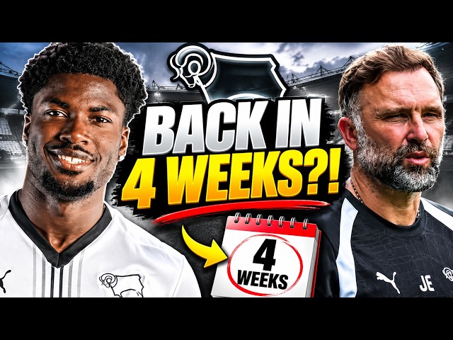 John Eustace CONFIRMS Major Derby County Injury News Ahead of Wrexham!