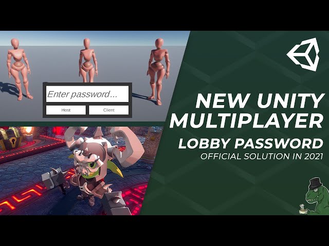 How To Make A Multiplayer Game In Unity 2021.1 - Lobby Password
