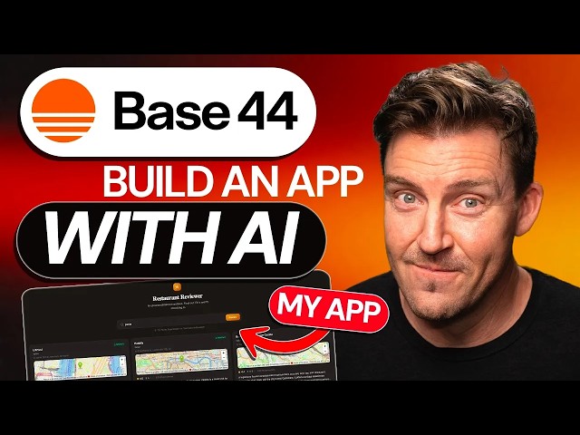 Base44 Tutorial | How To Build An App With AI