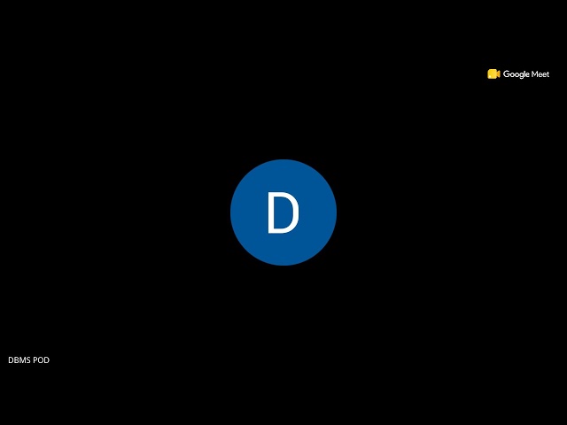 DBMS Endterm Revision Session 2