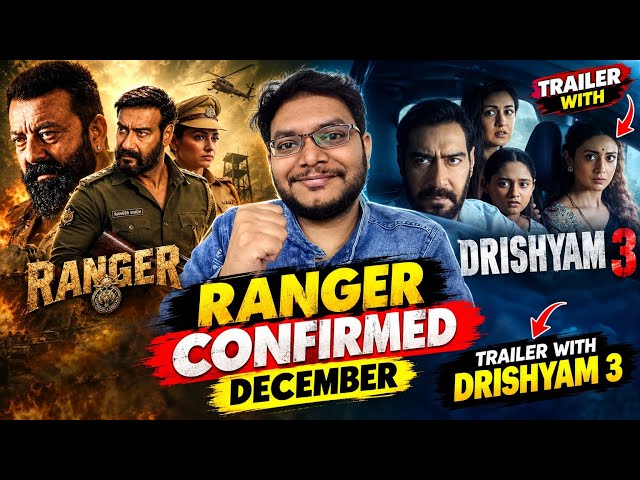 RANGER NOT POSTPONED | RANGER TEASER TRAILER WITH DRISHYAM THE CONCLUSION | AJAY DEVGN | DRISHYAM 3 