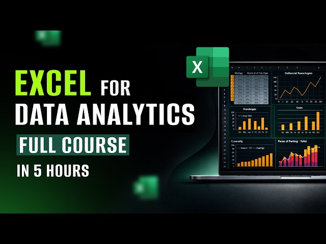 Learn Excel for Data Analyst Jobs 2026 | Complete Guide for Beginners | Intellipaat