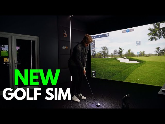 THE BEST GOLF SIMULATOR money can buy 💰🤑