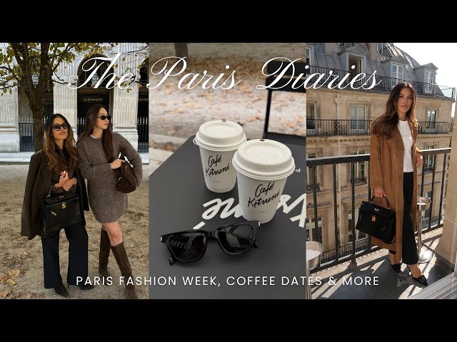 PARIS DIARIES | Fashion Week, Fall Fashion, Boeuf sur le Toit, Sant Ambroeus, Coffee Dates & More!