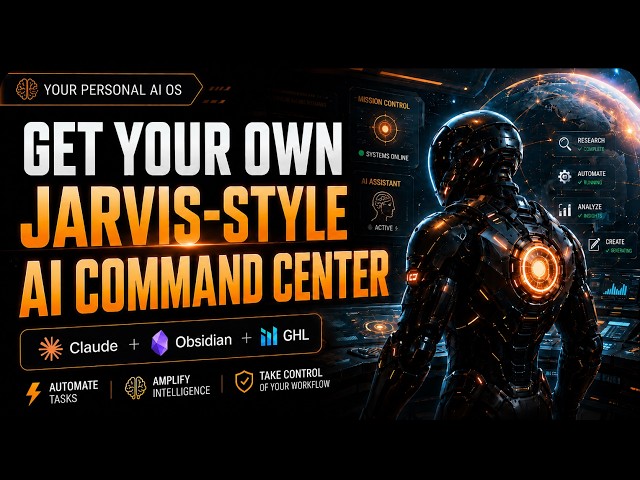 I Built JARVIS To Run My Business (Iron Man AI Command Center)
