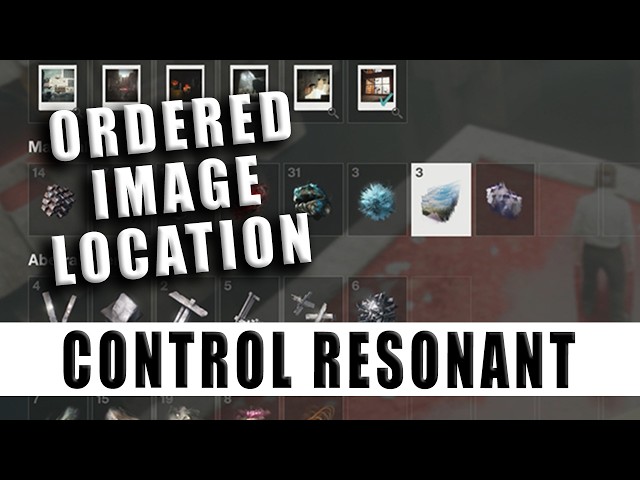 How to get Ordered Image Control Resonant - Ordered Image location in Control Resonant