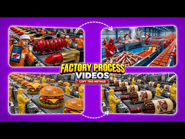 Why AI Factory Videos Get Millions of Views (And How to Make Them)