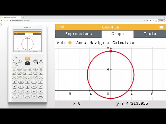 How do I view information about a conic section?