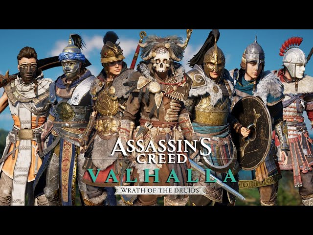 AC VALHALLA : WRATH OF THE DRUIDS - ALL ARMOR SET LOCATIONS (FULL GUIDE)