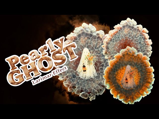 #539 Fun Halloween Ghost Larimar Pour