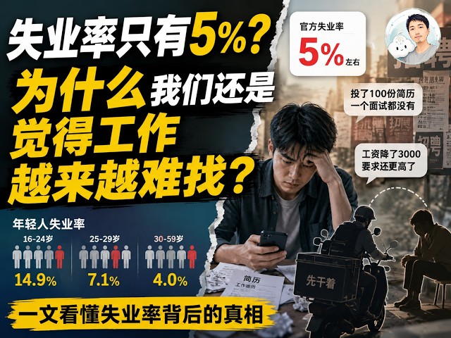 Unemployment Is Only 5% — So Why Does Finding a Job Feel So Hard?