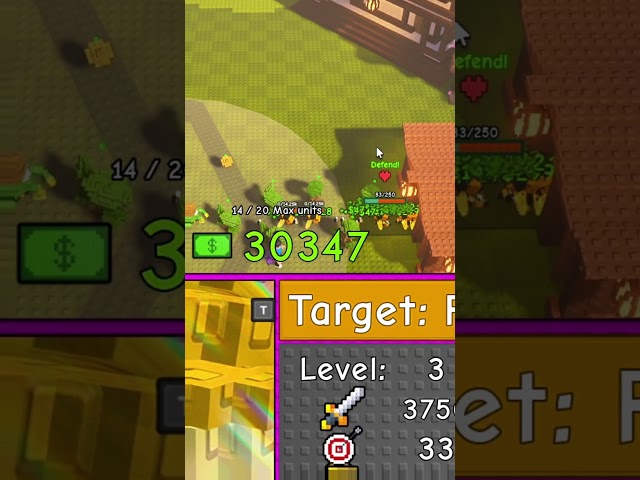 THAT WAS CLUTCH  #gardentowerdefense #roblox #towerdefense #robloxtowerdefense