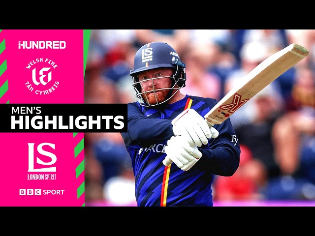 Welsh Fire vs London Spirit | The Hundred 2026 - Men's Highlights | Group Stage