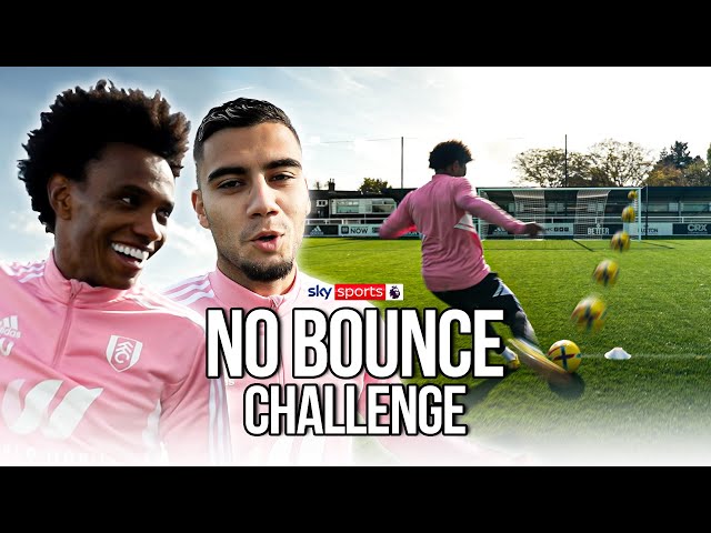 FULHAM vs No Bounce Challenge! | Featuring Willian, Andreas Pereira & Carlos Vinícius
