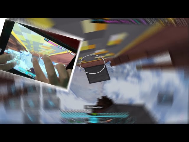 HandCam PvP w/ Commentary // MCPE Hive Skywars // 1.17 PvP