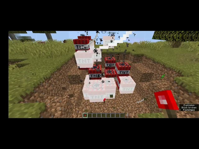 Exploding TNT