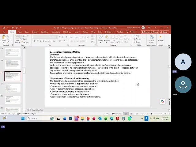 IT Lesson 08 - Data Processing (Cont'd)