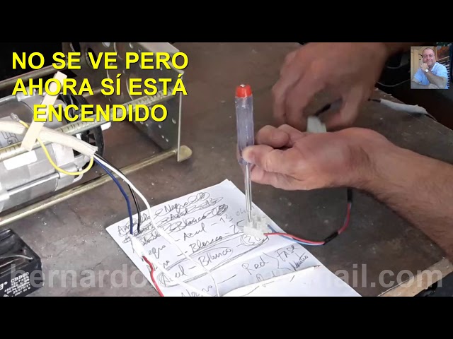How to Connect a Four-Wire Motor to AC Power - Part 2. Practice - Startup