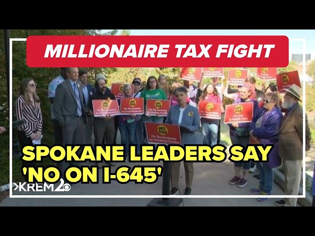 Spokane lawmakers fight Initiative 645 to protect millionaires tax