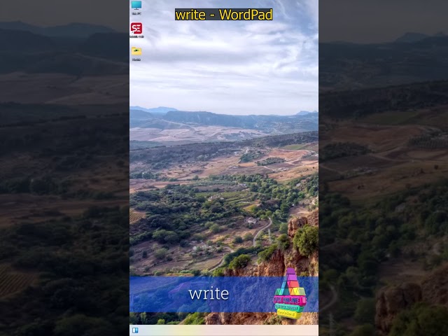 How to Open WordPad Using Run Command in Windows | write Command