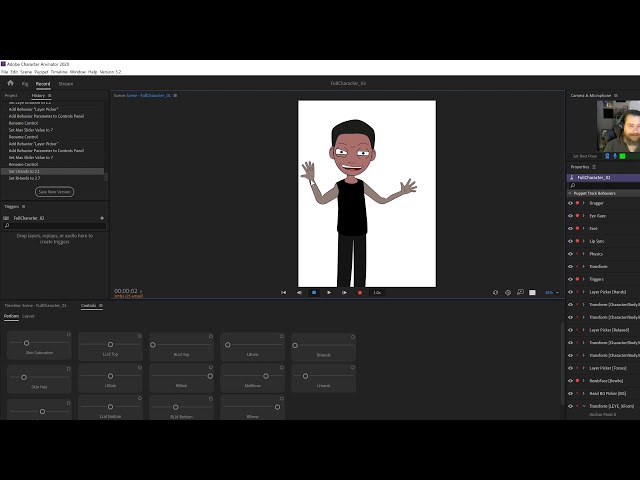 Generic Character Animator Puppet Proof of Concept Reveal