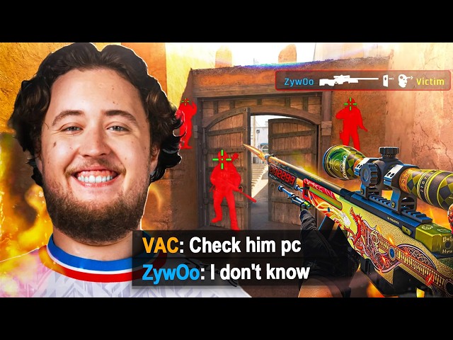ZywOo's Most Suspicious AWP Plays in CS2!
