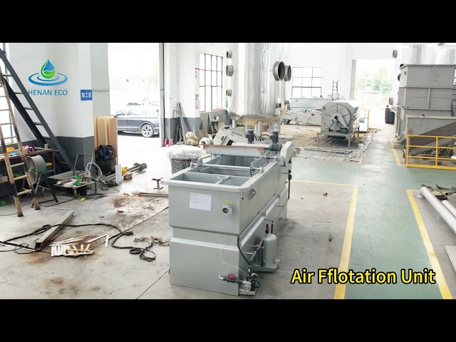 Industrial Wastewater Air Flotation Unit – Dissolved Air Flotation (DAF) for Solid-Liquid Separation