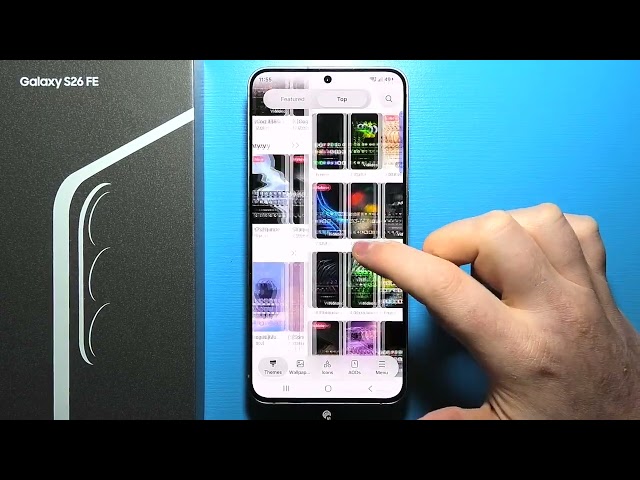 SAMSUNG Galaxy S26 FE: How To Change Theme