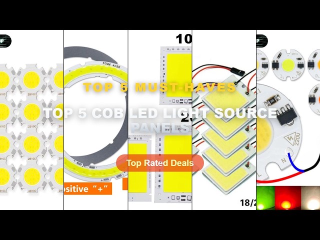 Amazing Top 5 COB LED Light Source Panels You Need To See - 1 100pcs 3W 5W 7W LED COB Chip 220V LED