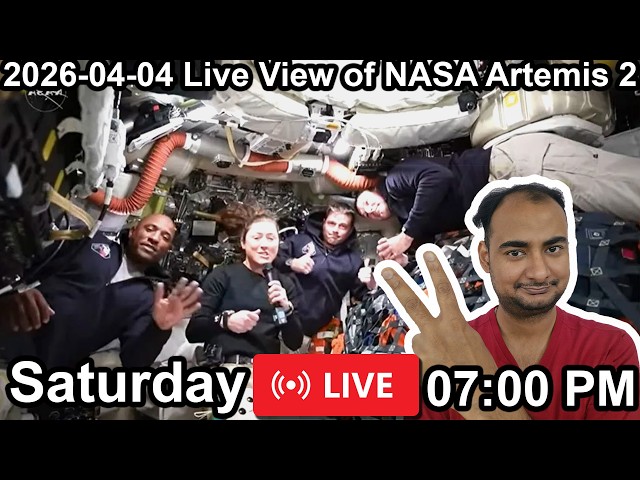 2026-04-04 Live View of NASA Artemis 2 {English}